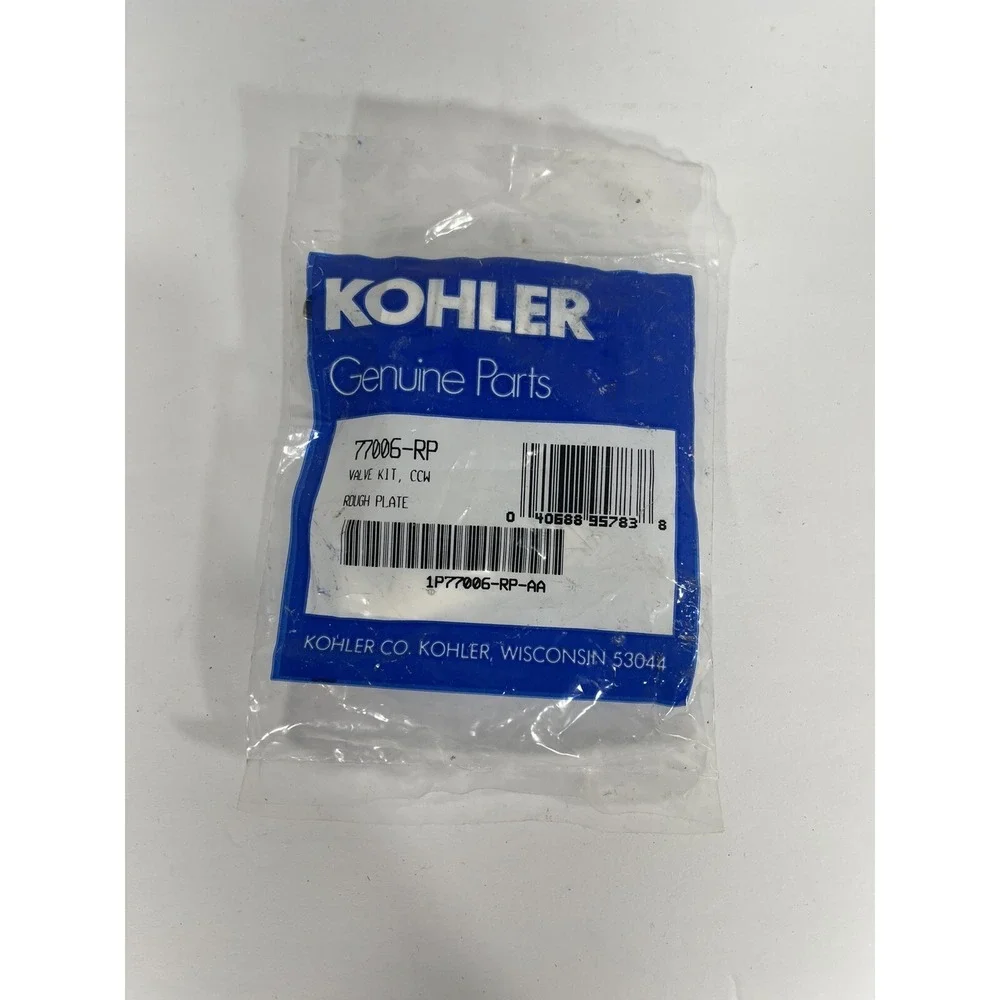 BRAND NEW‎ KOHLER GENUINE PARTS 77006-RP Ceramic VALVE Kit Rough Plate SEALED
